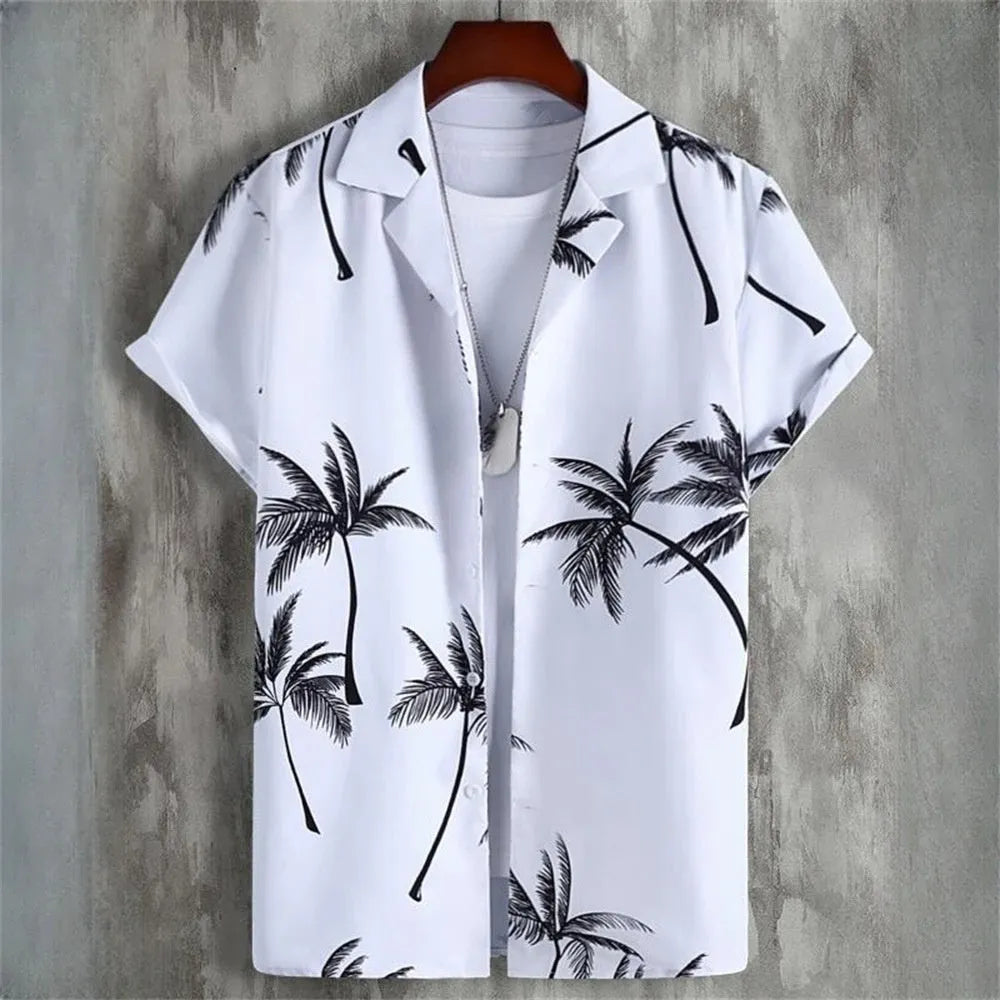 Men's camouflage pattern short sleeve t-shirt with 3D digital printing