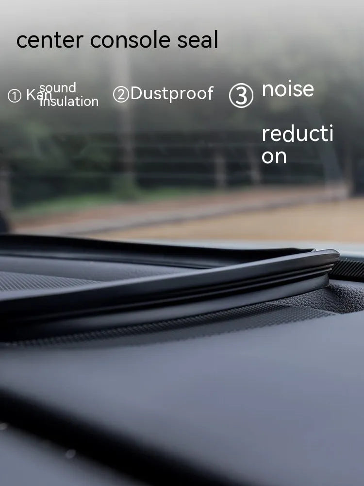Mitsubishi Outlander dashboard soundproof seal strip showing 1.6 metre length and six card slots