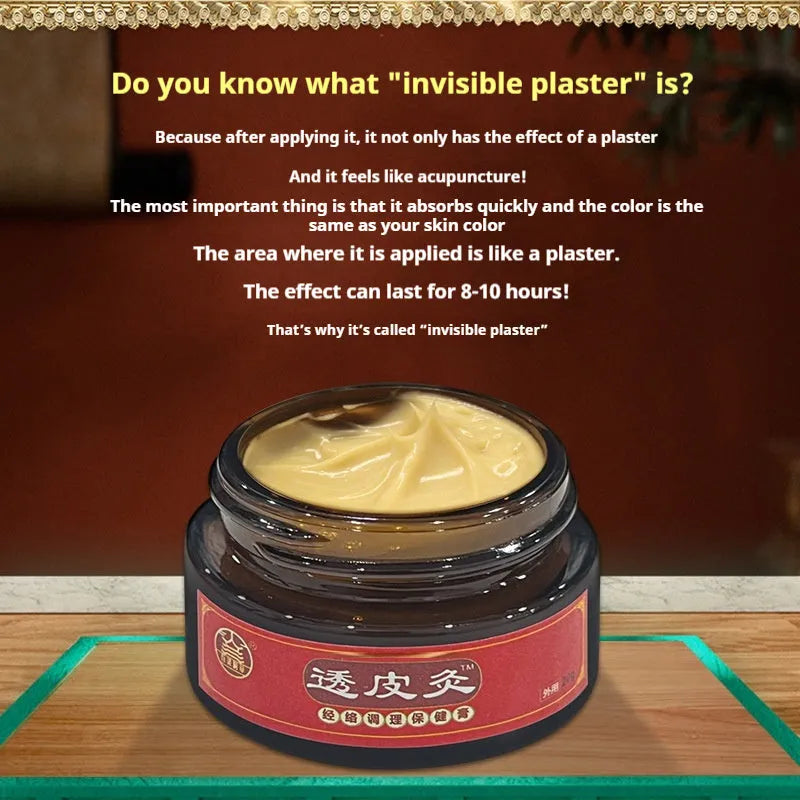 20g jar of Bestlife herbal skin-penetrating moxibustion ointment for pain relief