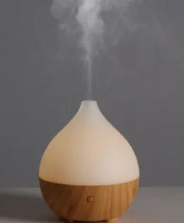 Asakusa wood grain vase-shaped aroma diffuser with 100ml tank capacity