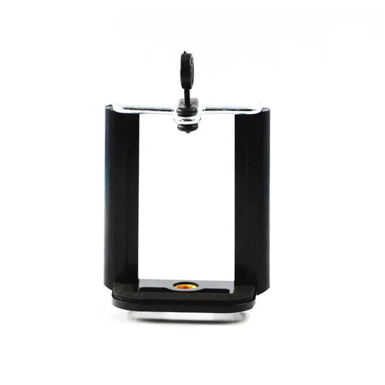 Black plastic U clip mobile phone bracket holder for universal hands-free mounting