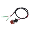 YAMAHA outboard motor kill switch with rope cord for marine engine safety shutdown