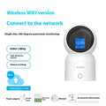 Zhou Shi wireless indoor security camera with screen and AI detection features