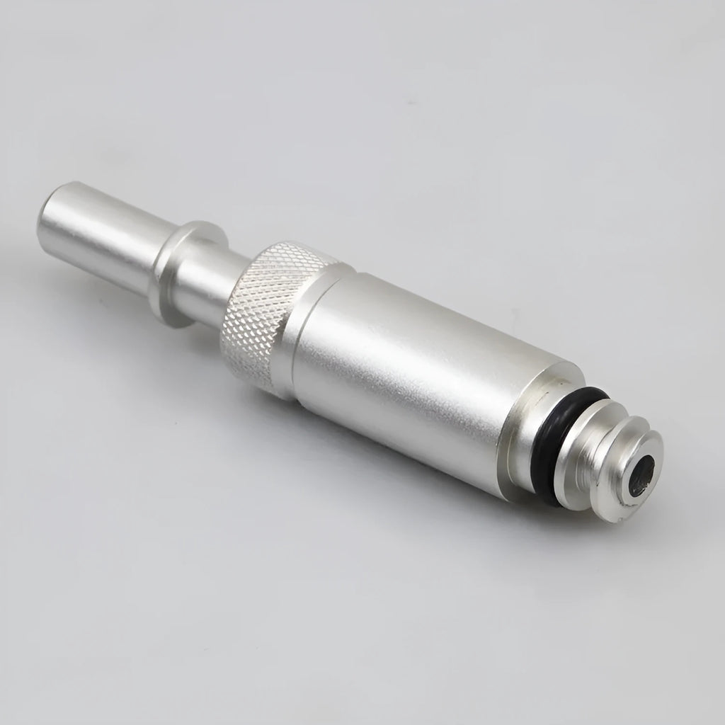Silver metal transmission refueling joint tool for MTF fluid maintenance