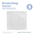 Embossed meter book notebook showing cover colour options including white, purple, blue, grey, and protective cover