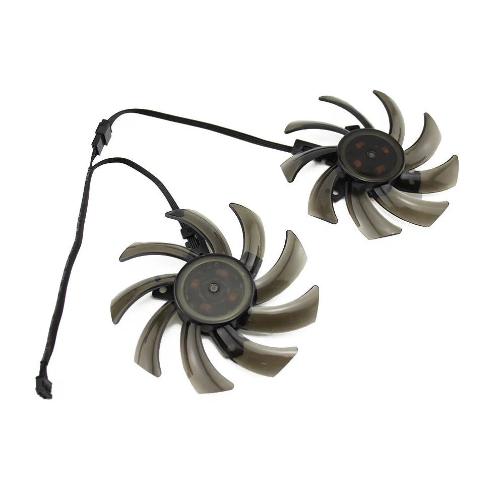 GA91S2U 85mm black graphics card cooling fan pair, 4-pin DC 12V 0.40A, for Palit GTX 1060 1070 1080