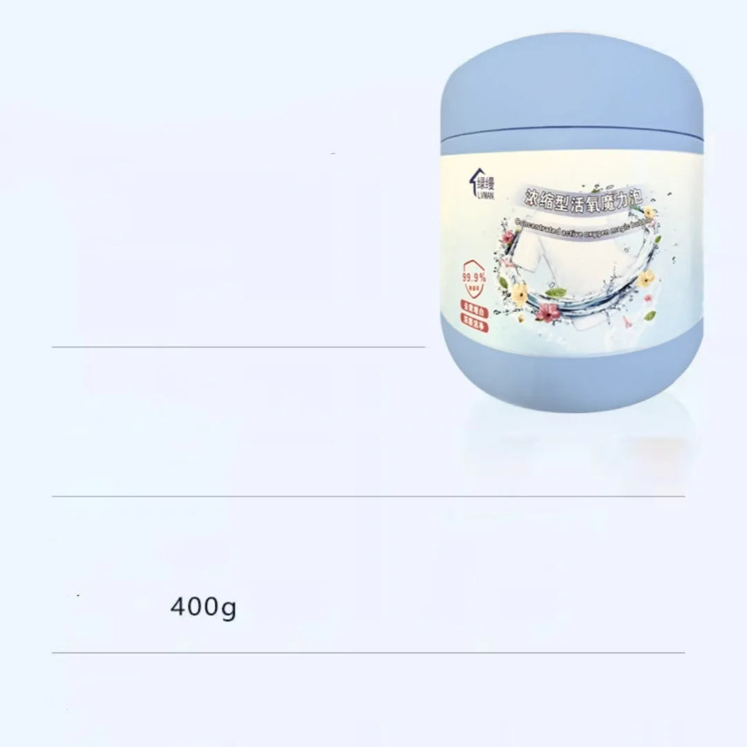 400g bottle of active oxygen bleaching powder for clothes stain removal