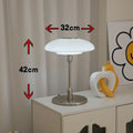 Vintage Korean atmosphere bedside light with metal lamp holder in four colour options