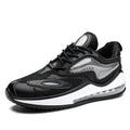 Men's summer casual shoes with air cushion technology in Space Black and Space White colour options