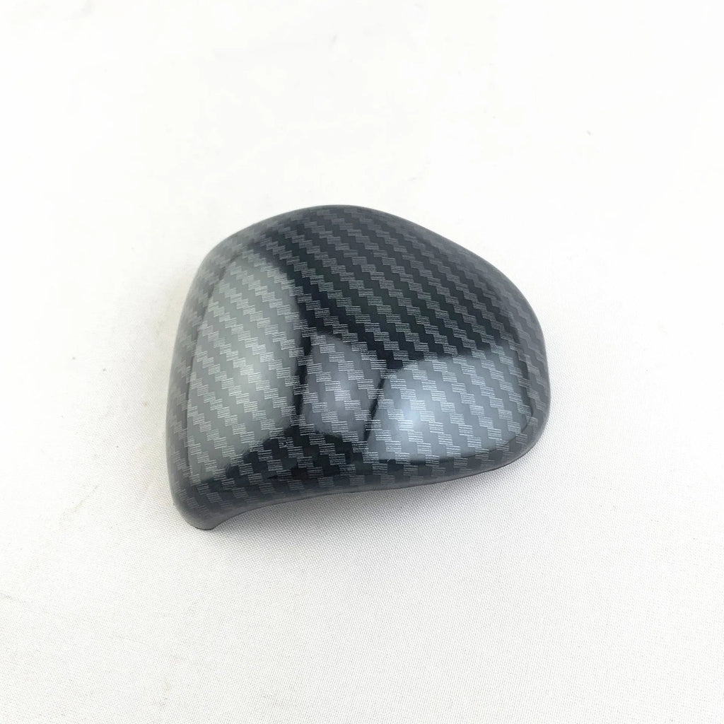Carbon fibre finish gear shift cover for Smart RunK3 interior