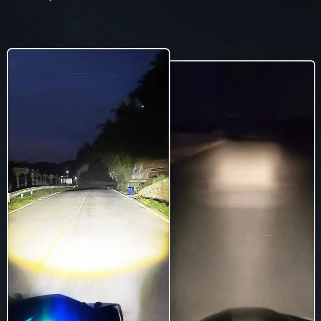 LED headlight conversion bulb for Chunfeng 150NK motorcycles with integrated far and near beam functions