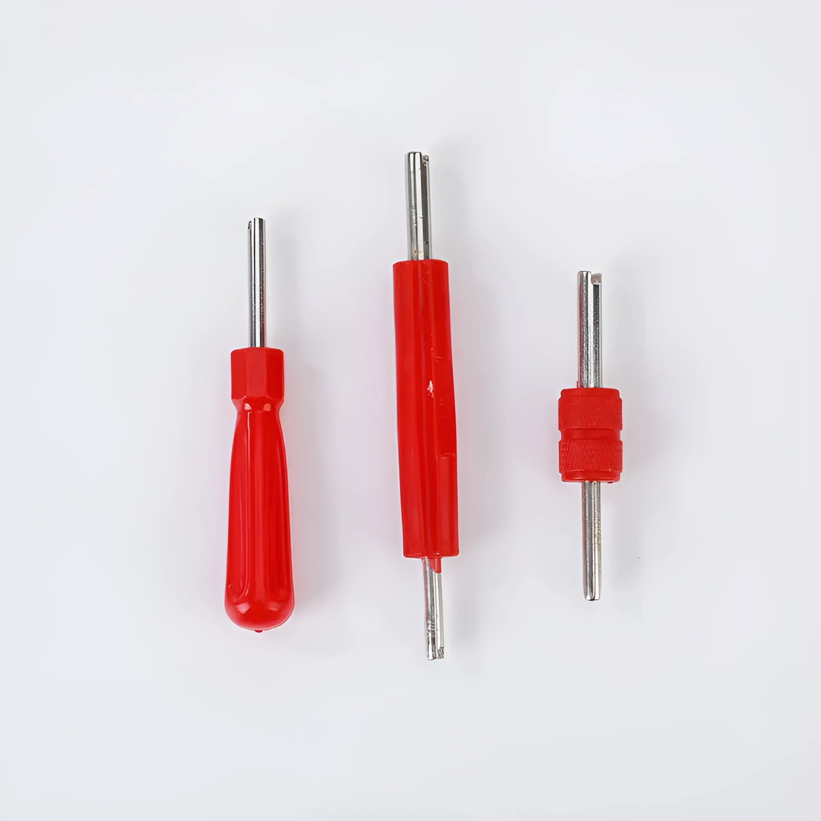 Aluminium alloy single-head twist valve wrench for plumbing and maintenance tasks