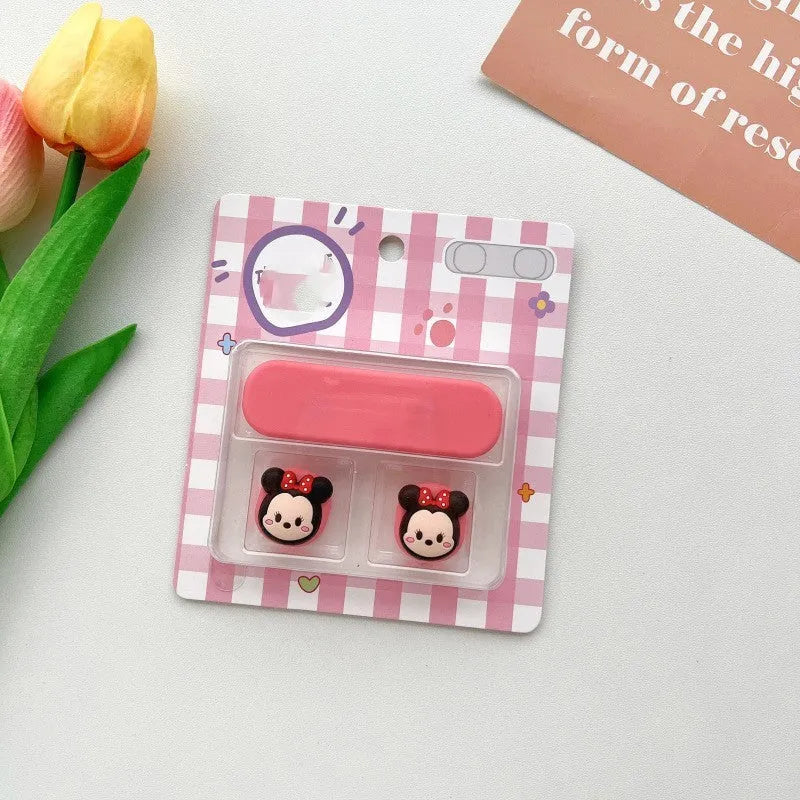 Cartoon magnetic protection data cable fixer in plastic with multiple colour style options