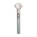 Cat's paw shaped micro-current eye massager in gradient pink with charging cable