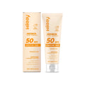 80g tube of clear zinc oxide mineral sunscreen lotion with chamomile and aloe
