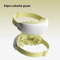 Purplish grey Steam Smart Eye Moisturising Instrument, a rechargeable Bluetooth hot compress massage device for eyes.