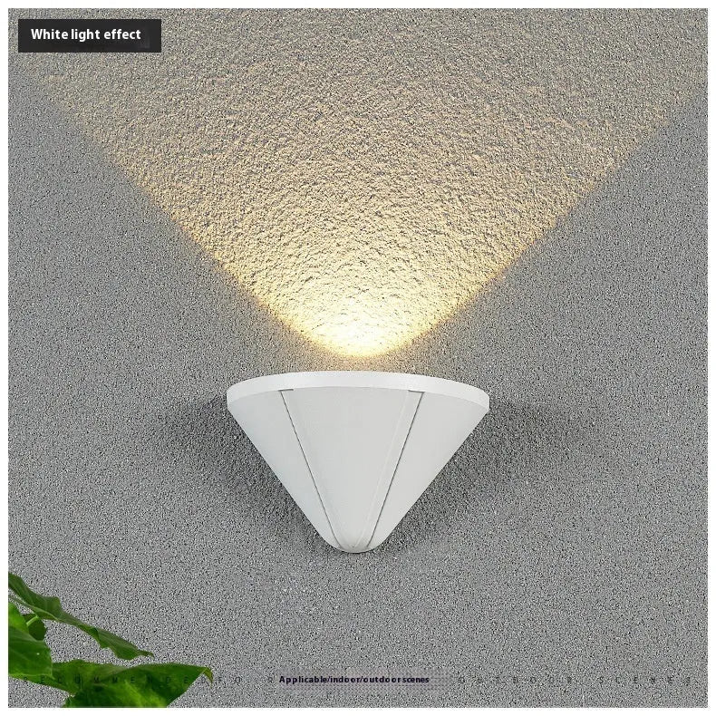Black and white Bird's Nest style IP65 waterproof aluminium alloy LED courtyard lamp