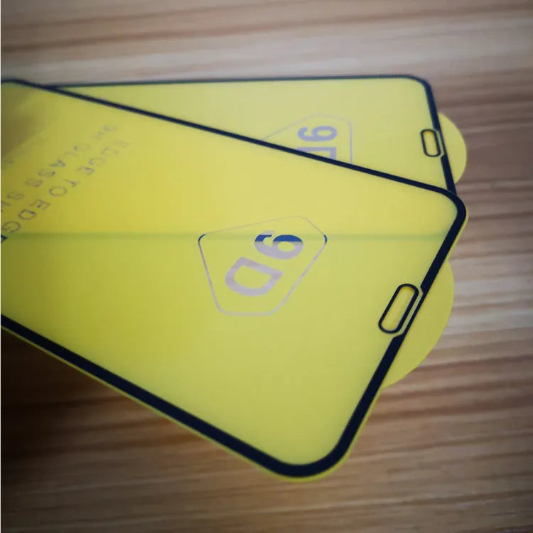Black tempered glass screen protector for Xiaomi 10lite 11lite and 11t Pro phones