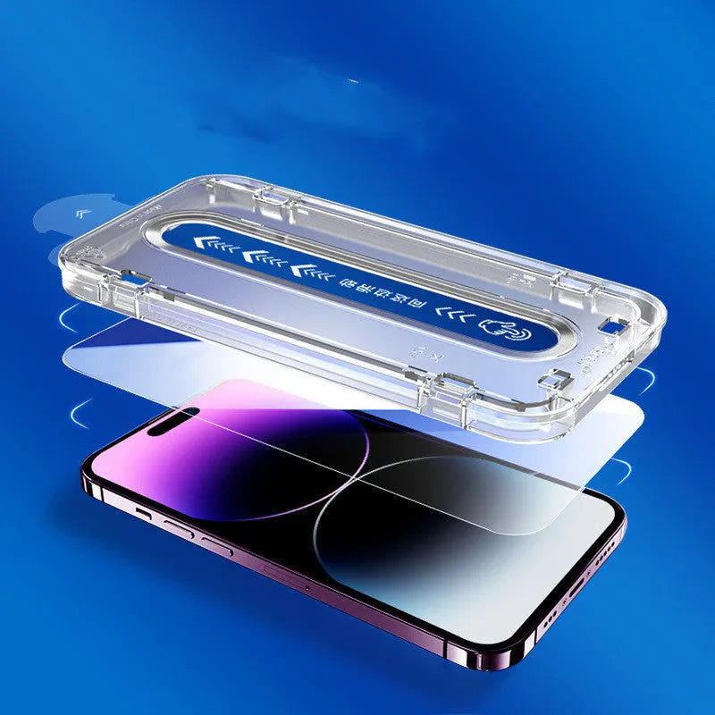 Tempered glass privacy screen film for iPhone 12 13 14 with anti-peeping and anti-fingerprint features