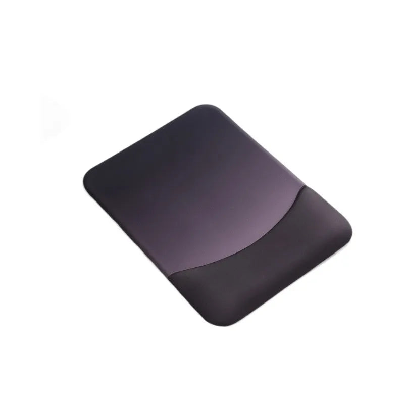 Square silica gel wrist mouse pad with cloth surface and wrist strap, 250mm by 180mm