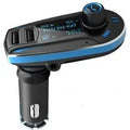 BT618C Bluetooth FM transmitter car adapter with LCD screen and USB charging port