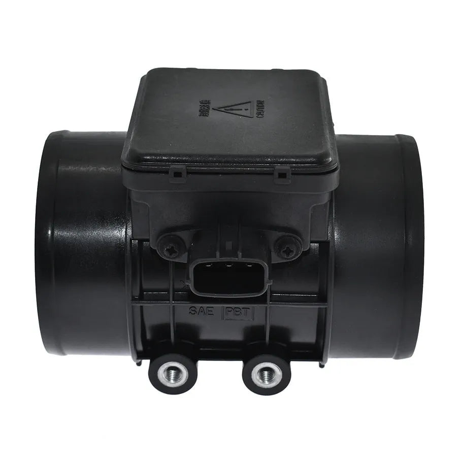 Black plastic automotive air flow meter sensor for engine management systems