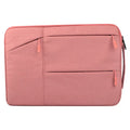 Laptop sleeve case for MacBook and Xiaomi 15 inch notebook with double zipper, front pockets, side handle, multiple colours
