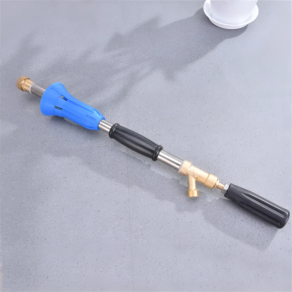 Agricultural spray gun with adjustable pressure control for pesticide spraying