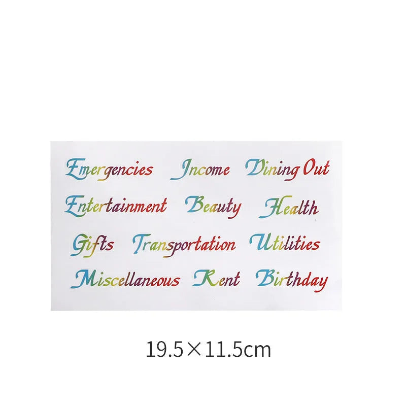 Assorted paper adhesive stickers including grid sheets, colourful sticky notes, and A6 ruler on a surface.