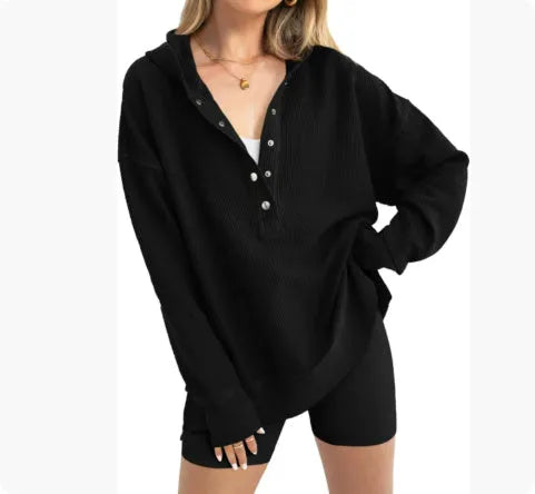 Women's loose fit casual sweater with raglan sleeves in peacock green colour.