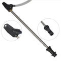 Ceramic derusting nozzle with stainless steel handle for high-pressure sand blasting machines