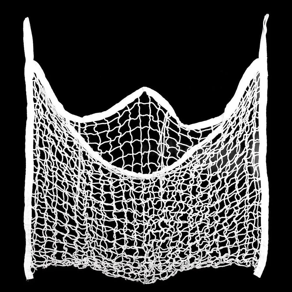 Woven PE rope grid hanging feeding bag for horses, cattle and sheep in multiple sizes