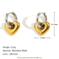 Gold electroplated geometric jewellery set with earrings, necklace, and bracelet