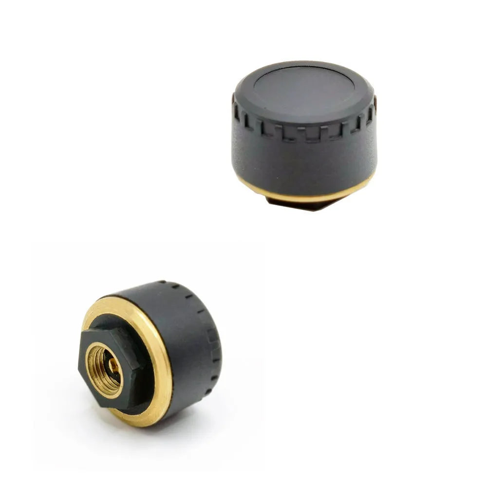 Bluetooth car tyre pressure monitoring system with four waterproof sensors for mobile phone display