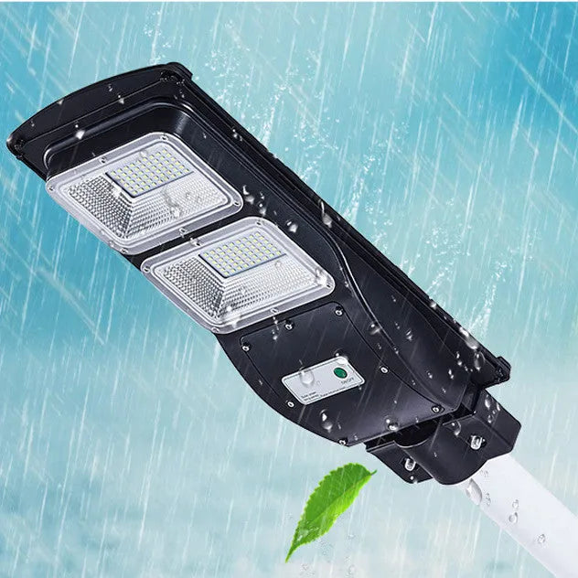 60W integrated solar street light LED outdoor lamp with remote control for rural roads