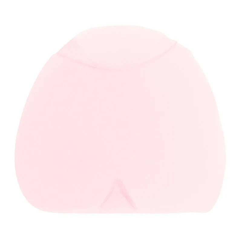 Simple solid colour cold compress cap with fully enclosed design for headache relief