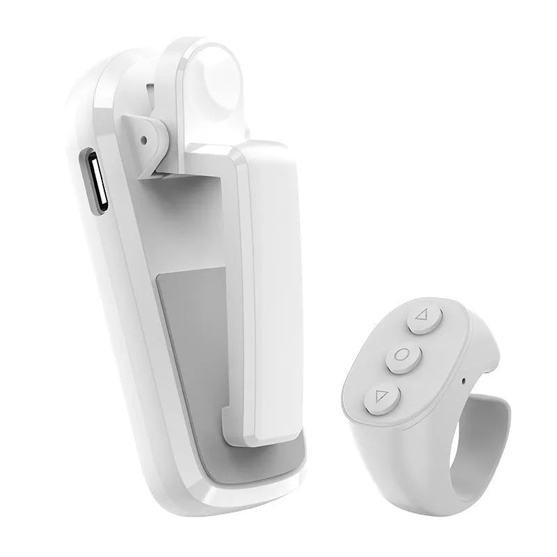 Wireless page turner remote control with clicker for tablets and e-readers in available colours