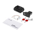 Cherub GT-6 black acoustic guitar soundhole pickup unit with EQ and effects knobs.