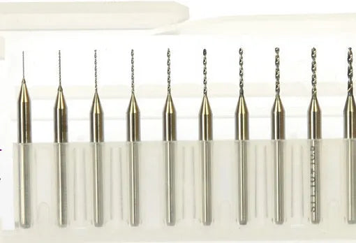 Set of imported tungsten steel micro engraving bits for precision electronics and hardware machining