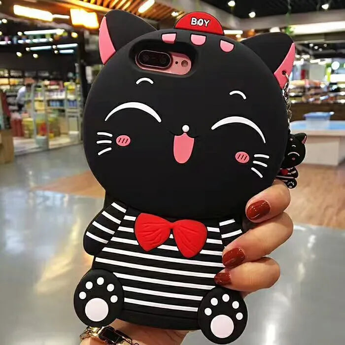 Soft silicone mobile phone case showing edge-proof design for Samsung and iPhone models