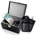 Carbon fibre design RFID shielding box and two key cases with nano protection lining