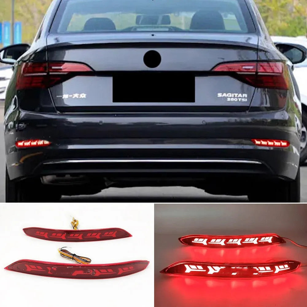 Volkswagen Sagitar bumper light with water flow LED lighting for 19-21 vehicle models