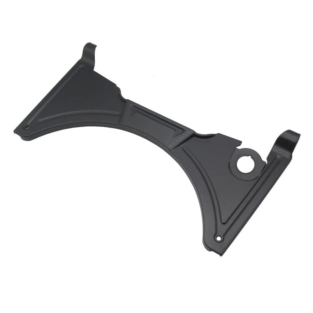 Black motorcycle cockpit fairing for BMW R1250GS and compatible GS models, model MO-CH003