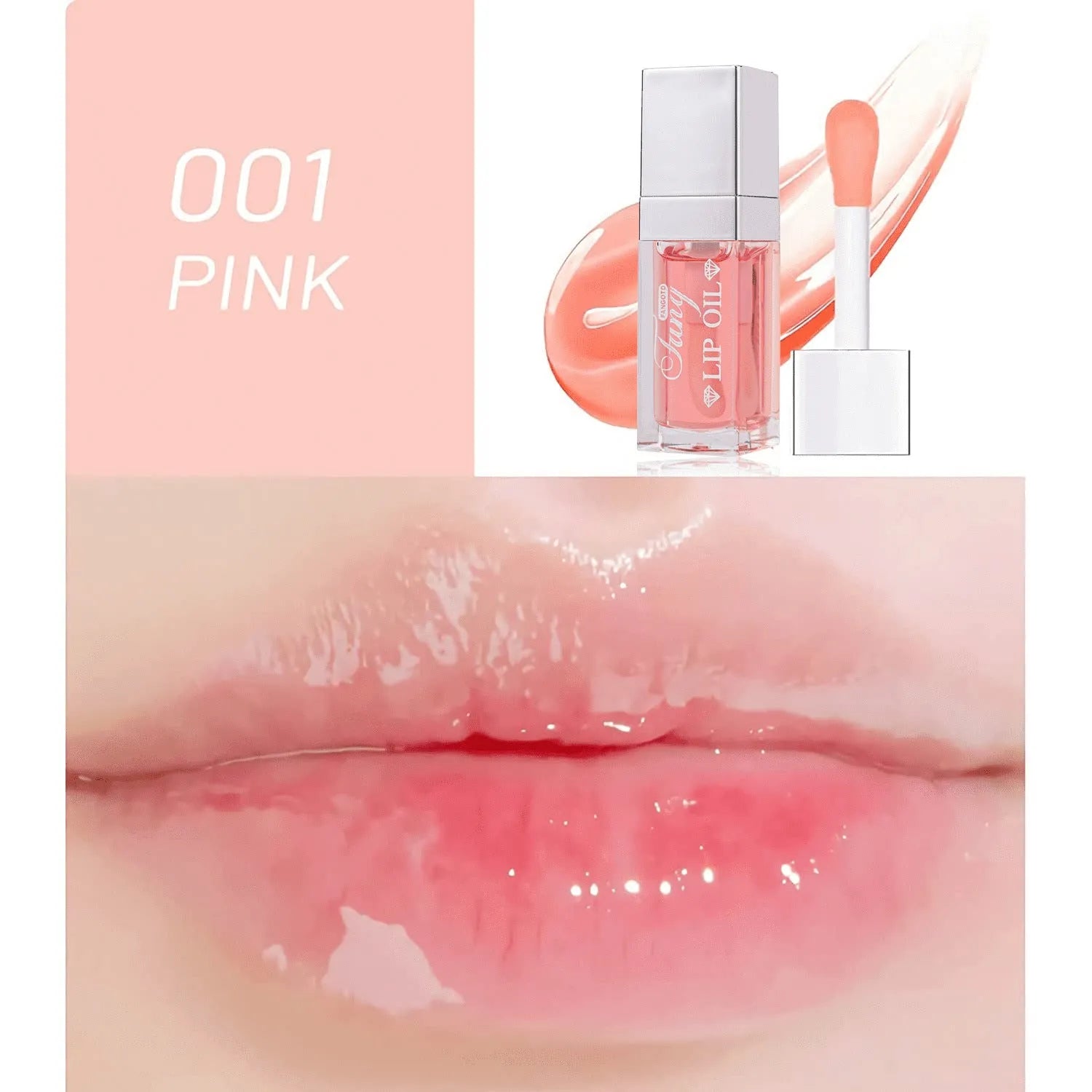 5-color bright lip gloss set with moisturizing lip essence oil for universal skin type hydration and repair