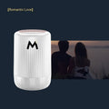 Solid car aromatherapy decoration cup in one of four colours, measuring 10cm by 6cm.