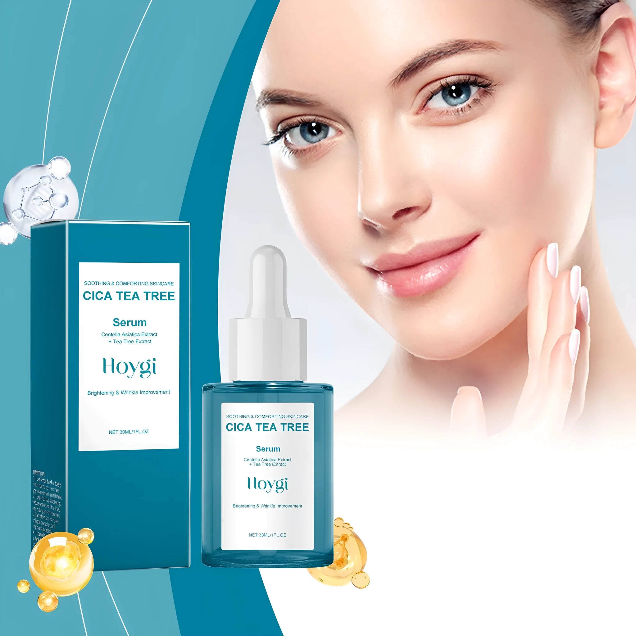 30ml Centella Asiatica Firming Care Solution bottle for hydrating and moisturising skincare