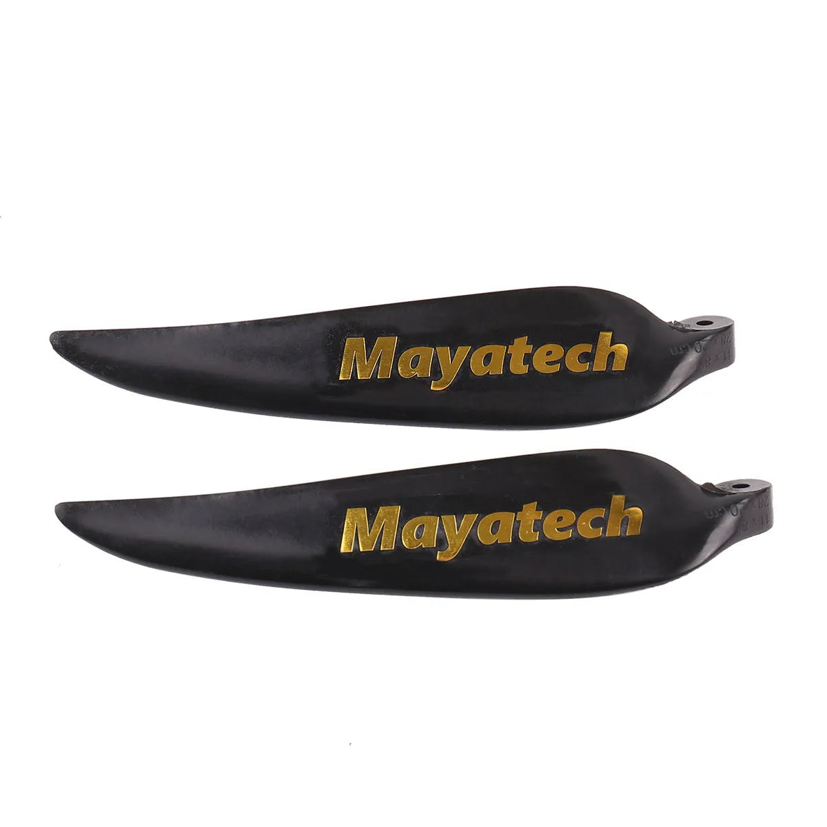 Black glider folding paddle shown in 12x6.5cm folded size with quick-disassembly mechanism