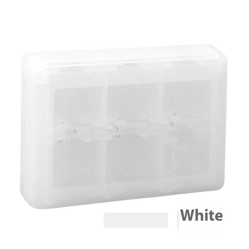 NDS 3DS 28-in-1 game card storage box in selected colour, showing game card slots.