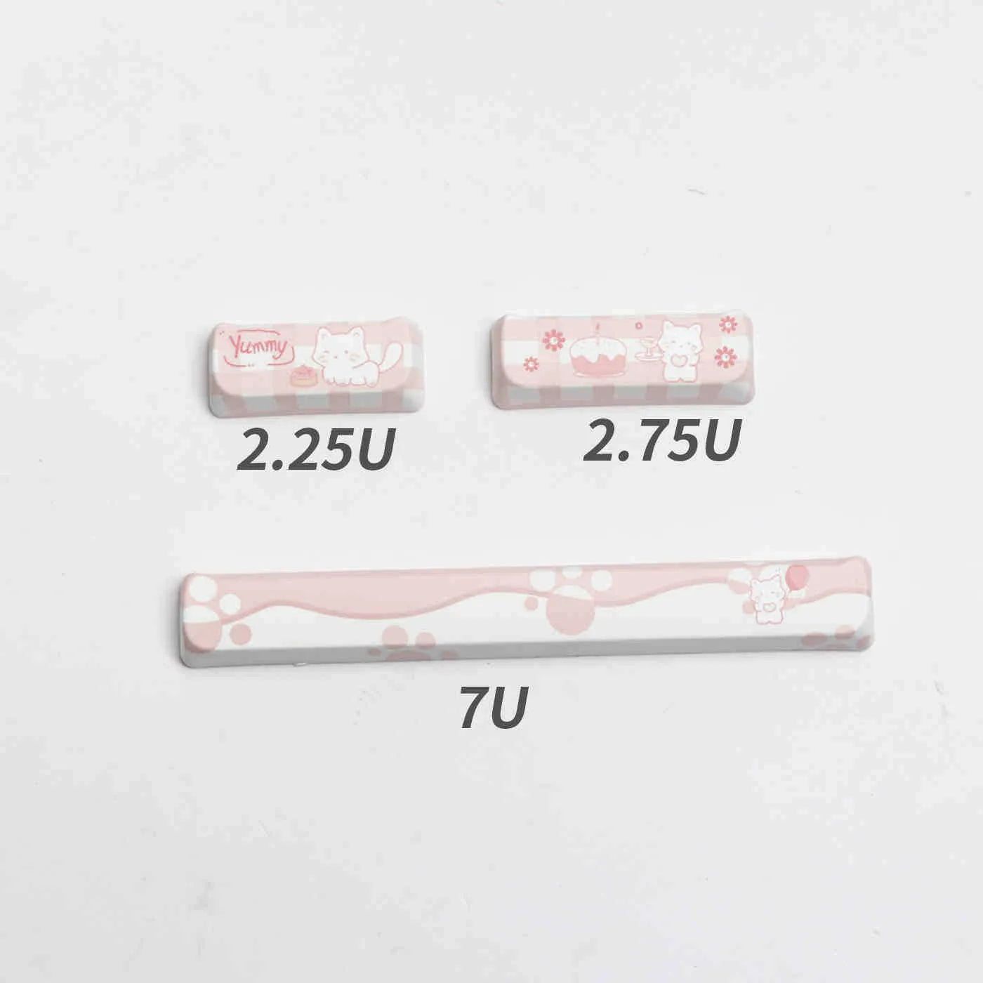 Full set PBT sublimation keycaps for mechanical keyboard showing complete alphanumeric layout