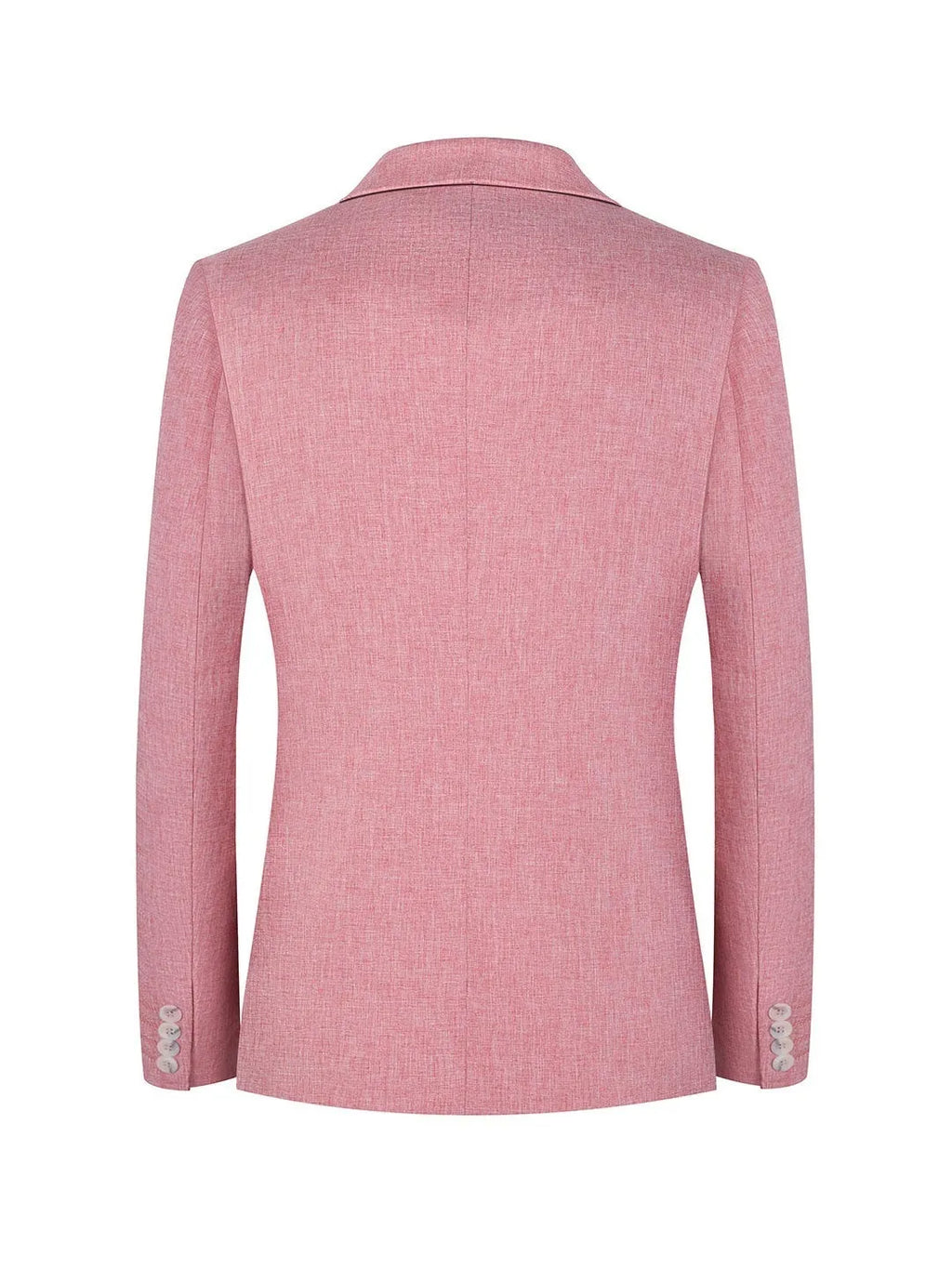 Men's lightweight western-style casual suit in pink or light blue for spring and summer wear